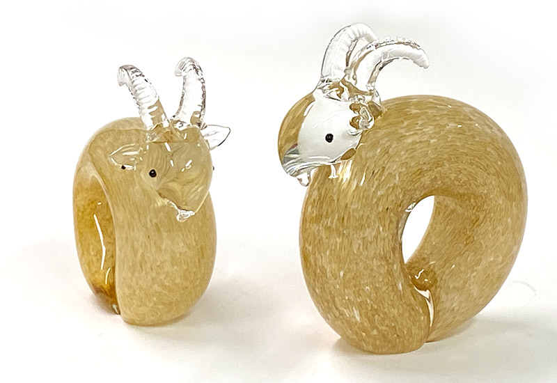 同心羊-精裝盒  (白.金茶)